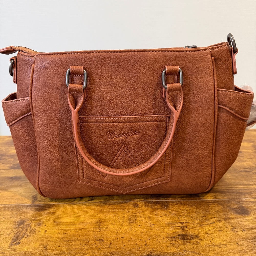 Wrangler Tote Bag Crossbody Top Handle Brand New Never Used